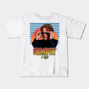 Simply Red Summer 2023 Style Flyer Vintage T-Shirt Kids T-Shirt